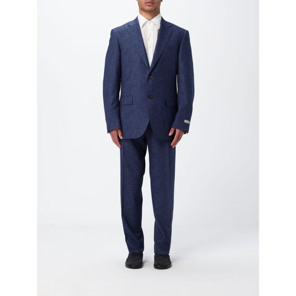 Canali Suit Men Brown
